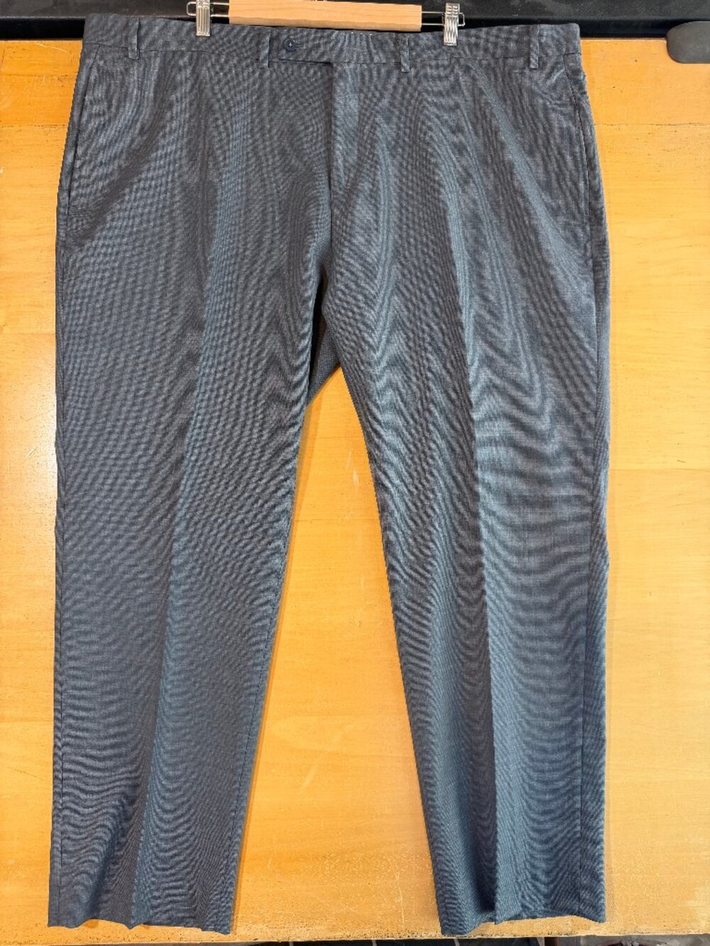 Michael Strahan Collection Charcoal Gray Men's Dress Pants 46X30